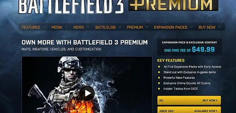 Aussie console gamers refunded on Battlefield Premium due to misleading advertising