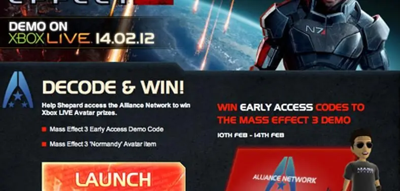 Early access to Mass Effect 3 demo on 360 available now via Facebook app [Updated]