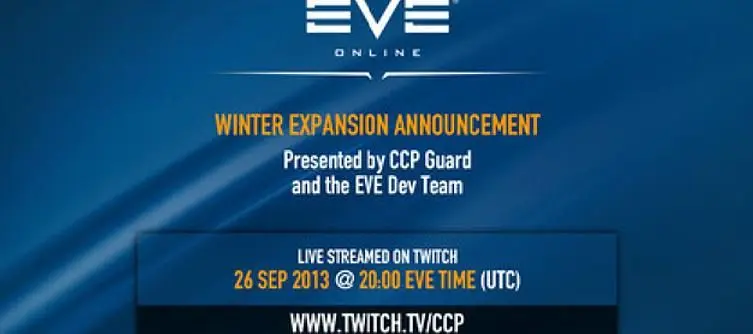 CCP Games to announce 20th expansion for EVE Online tonight @ 8.00pm UTC