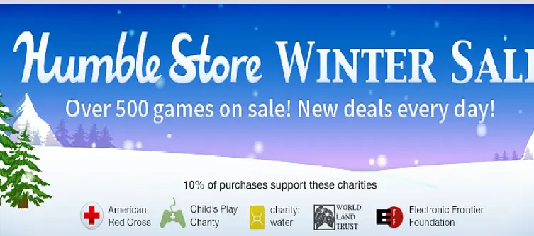 Humble Store Winter Sale runs until December 22, offers deals on over 500 games