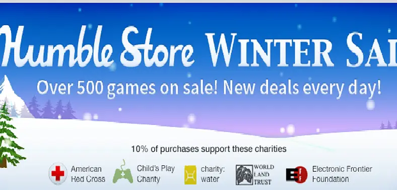 Humble Store Winter Sale runs until December 22, offers deals on over 500 games