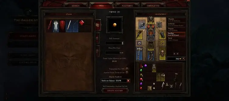 Blizzard details the new Diablo III auction house policies