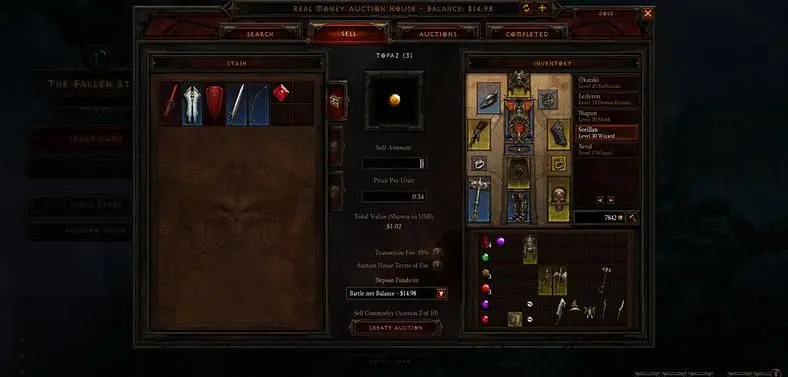 Blizzard details the new Diablo III auction house policies