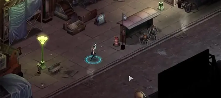 Harebrained tried Game Master "talking directly" to player in  Shadowrun Returns