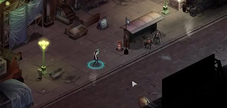 Harebrained tried Game Master "talking directly" to player in  Shadowrun Returns
