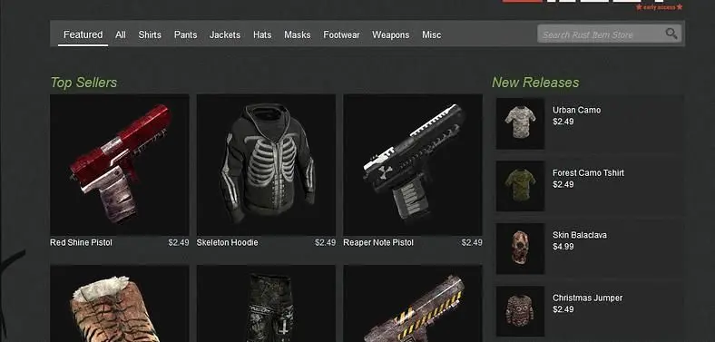 Steam opens Item Store
