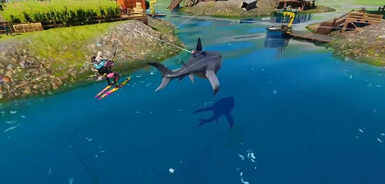 Fortnite Sharks - How to Ride and Loot a Shark in Season 3?