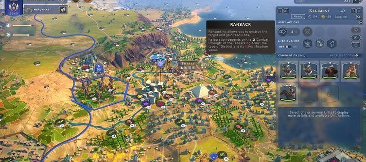 Humankind Destroy City - How to Ransack the City Center
