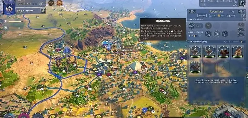 Humankind Destroy City - How to Ransack the City Center 
