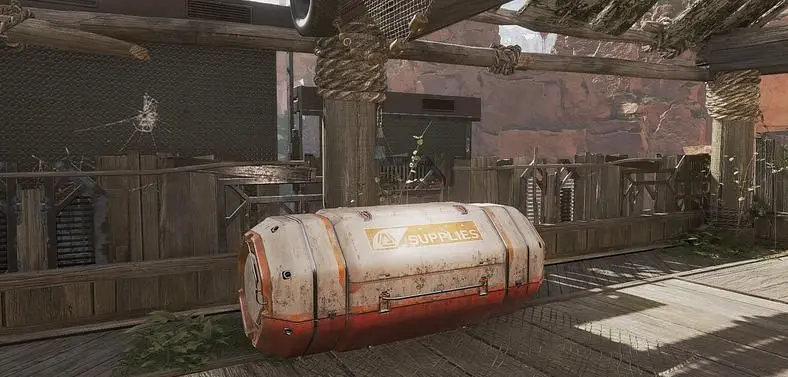Apex Legends Supply Bin Bug - How to Launch into the Air with a Supply Bin?