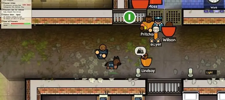 Update #14 released for Prison Architect, adds dogs