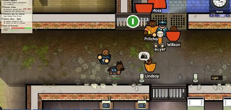 Update #14 released for Prison Architect, adds dogs