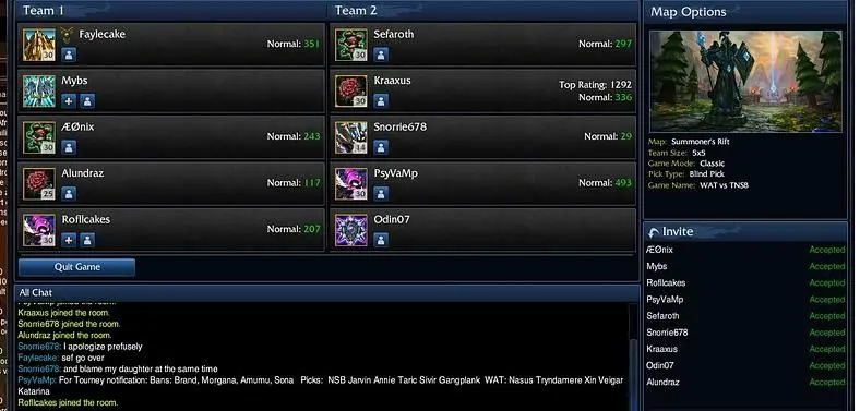 Optional "Team Builder" feature added to League of Legends