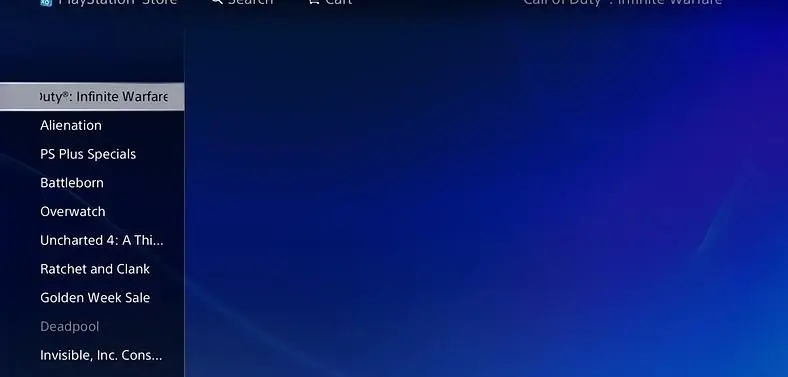 Name of new Call of Duty game leaked thanks for PSN Store error