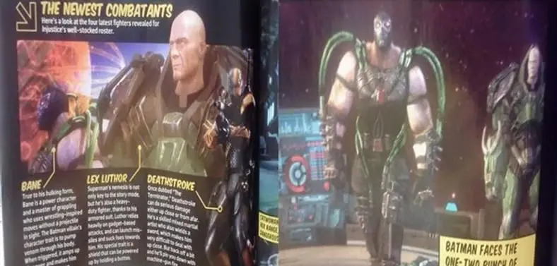 Report: Bane and Lex Luthor join Injustice roster