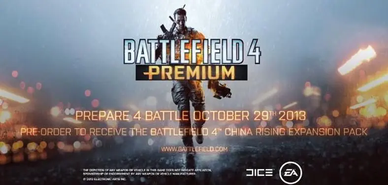GamesCom 2013: Battlefield 4 Premium DLC revealed, beta coming in October