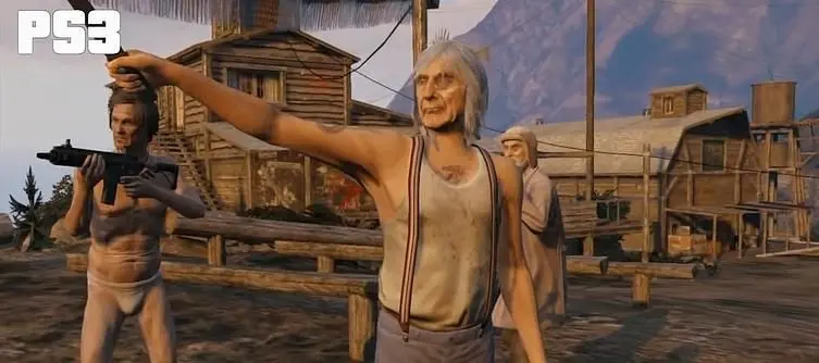 Screens compare original GTAV to HD upgraded version