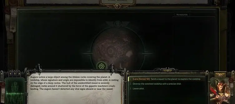 How to Deal With the Unidentified Voidship in Warhammer 40,000: Rogue Trader