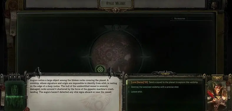 How to Deal With the Unidentified Voidship in Warhammer 40,000: Rogue Trader