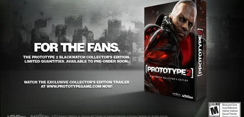 Prototype 2 Blackwatch Collector's Edition revealed