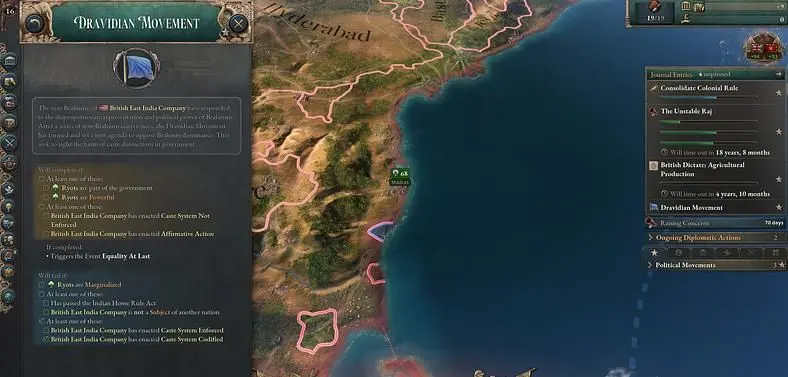 Victoria 3: Pivot of Empire Adds New Art, Events, Historical Content and More for India