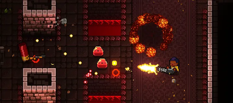 Enter the Gungeon is a "gunfight dungeon crawler" on the way in 2015