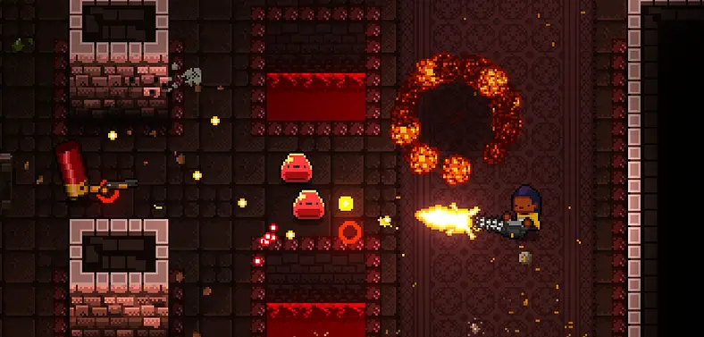 Enter the Gungeon is a "gunfight dungeon crawler" on the way in 2015