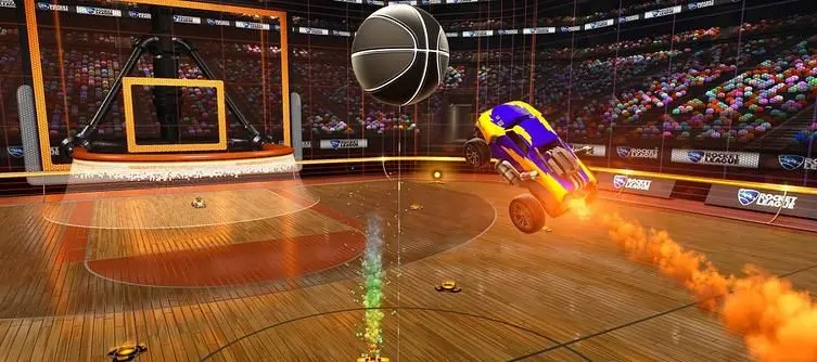 New free 'Hoops' mode DLC for Rocket League bounces in on April 26th 