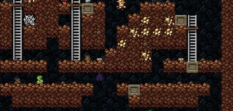 Spelunky becomes browser-based Flash game