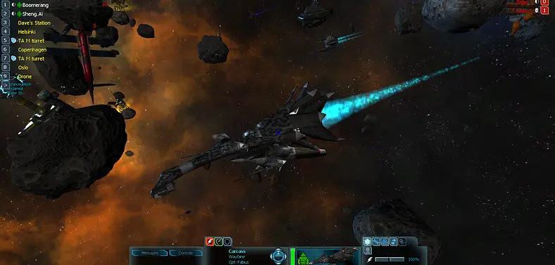 3D space strategy combat game Ceres now available on Steam