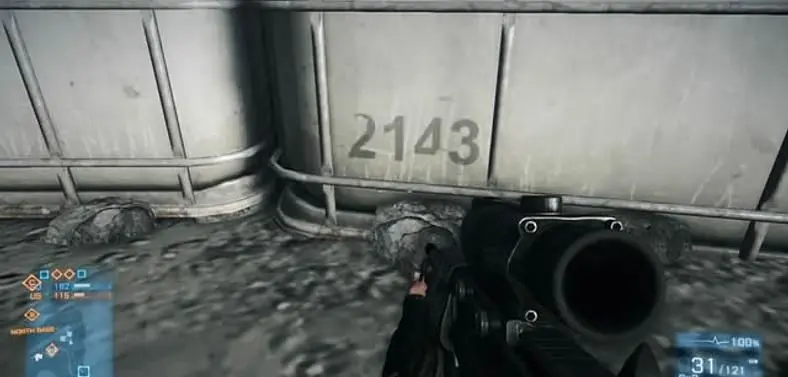 Rumor: Battlefield 2143 teased in Wake Island map of BF3
