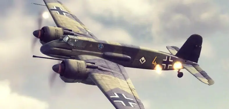 World of Warplanes Update 1.7 includes eight new German attack planes, two new maps