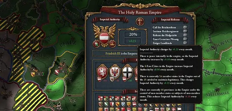 Holy Roman Empire changes discussed in new Europa Universalis IV dev diary