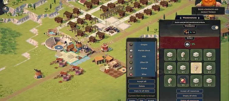 Pharaoh: A New Era Dev Unveils New City Builder Theos: Cities of Myth Set in Ancient Greece