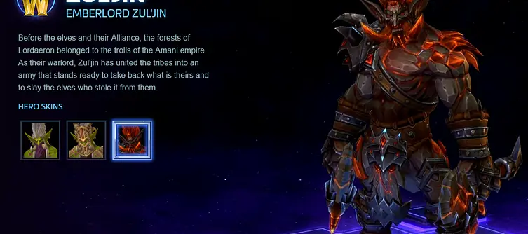 Zul'jin - Warlord of the Amani Trolls - Joins Heroes of the Storm Early Next Year