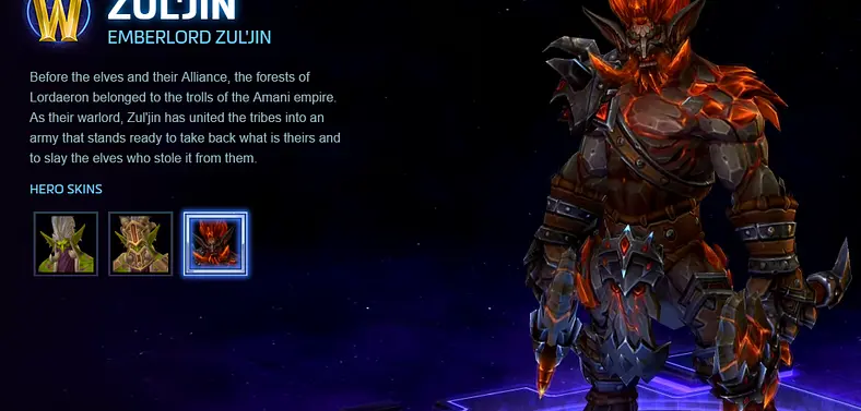 Zul'jin - Warlord of the Amani Trolls - Joins Heroes of the Storm Early Next Year