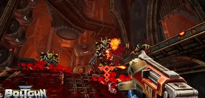 Warhammer 40,000 Dials Back to the 90s With Retro Shooter Boltgun