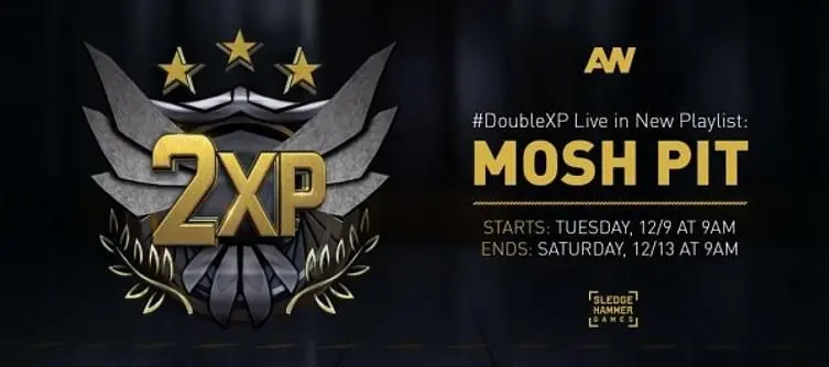 Advanced Warfare's Mosh Pit playlist gives double XP for the next week