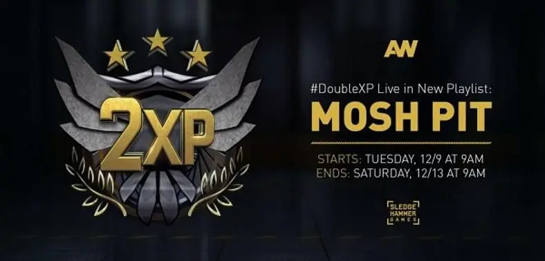 Advanced Warfare's Mosh Pit playlist gives double XP for the next week