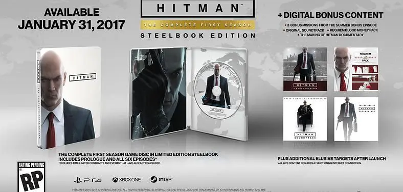 Hitman gets a final, on-disc release in January