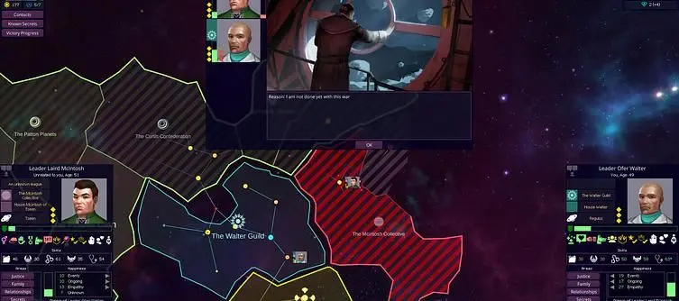 Star Dynasties Is A Sci-fi Strategy Game in Which You Manage Both Empire And Human Drama