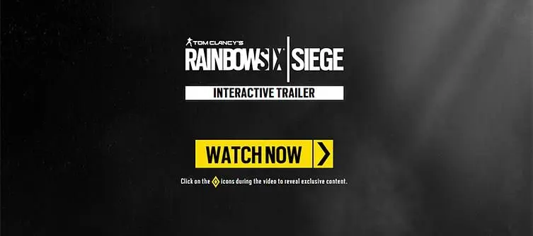 Ubisoft post Tom Clancy's Rainbow Six: Siege 'interactive trailer' for Terrohunt mode