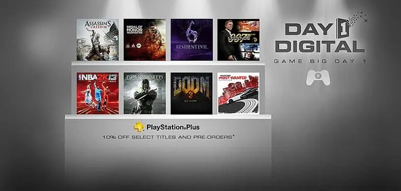 Sony debuts "Day 1 Digital" on PlayStation Network