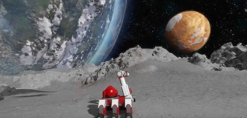 Latest Space Engineers update brings entire planets and moons