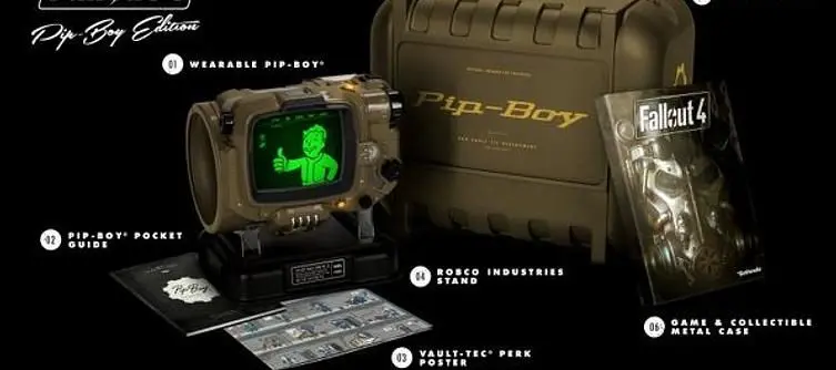 Fallout 4's Pip-Boy Edition comes with an actual wearable Pip-Boy