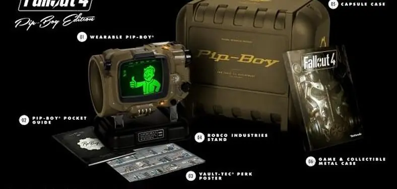 Fallout 4's Pip-Boy Edition comes with an actual wearable Pip-Boy
