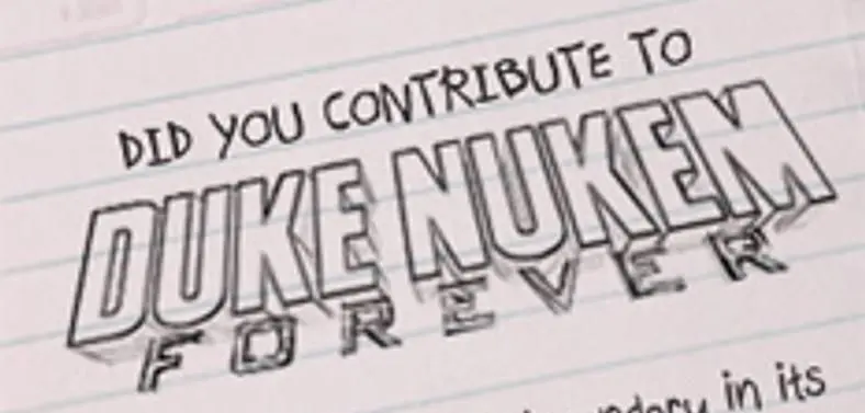 Duke Nukem Forever contributors