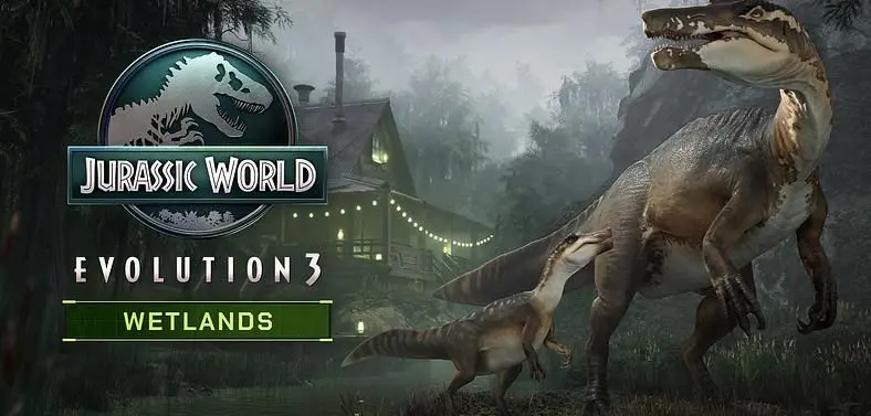 Frontier fully reveals Jurassic World Evolution 3's Wetlands Pack DLC, coming December 9 alongside Update 1.2