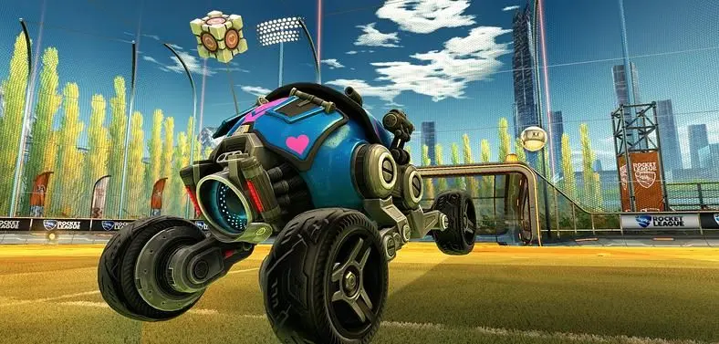 Rocket League crossing over with Portal in December DLC pack