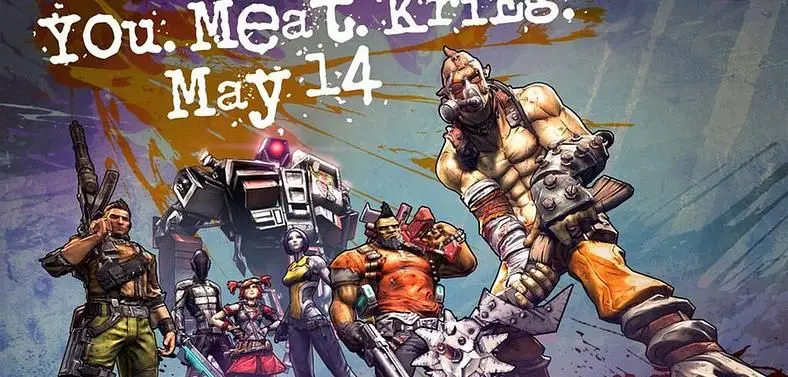 Krieg the Psycho Bandit DLC arrives on 14th May for Borderlands 2